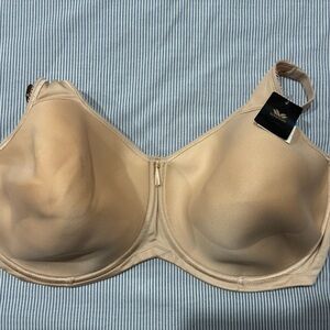 46DDD. WACOAL Basic Beauty Spacer Underwire T-Shirt Bra, Natural Nude, New
